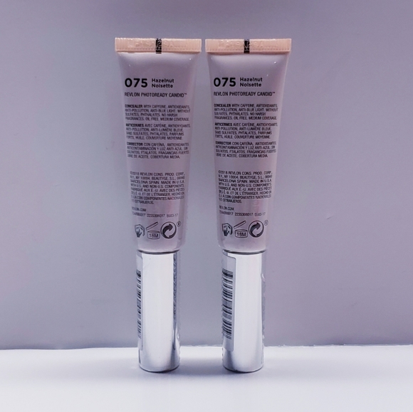 Revlon Photoready Candid Antioxidant Concealer- HAZELNUT #075 (2 Pack) - Picture 2 of 8